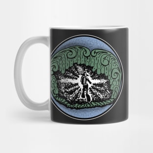 Diver sea weed kelp Mug